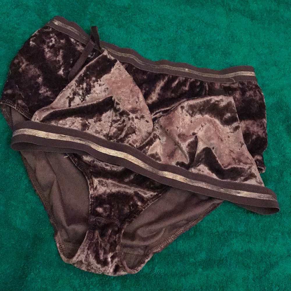 Two piece purple set.